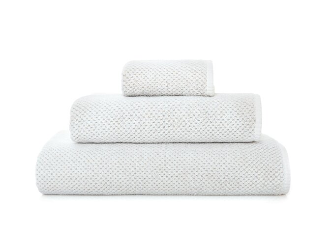 Serviette 'Linen Waffle' - White