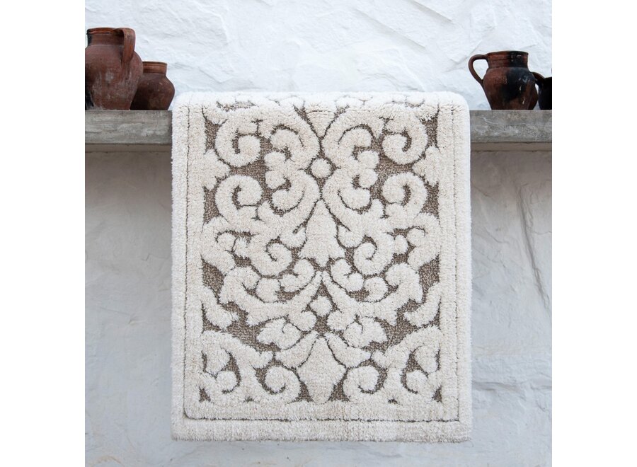 Badmat 'Linen Vintage' - Natural