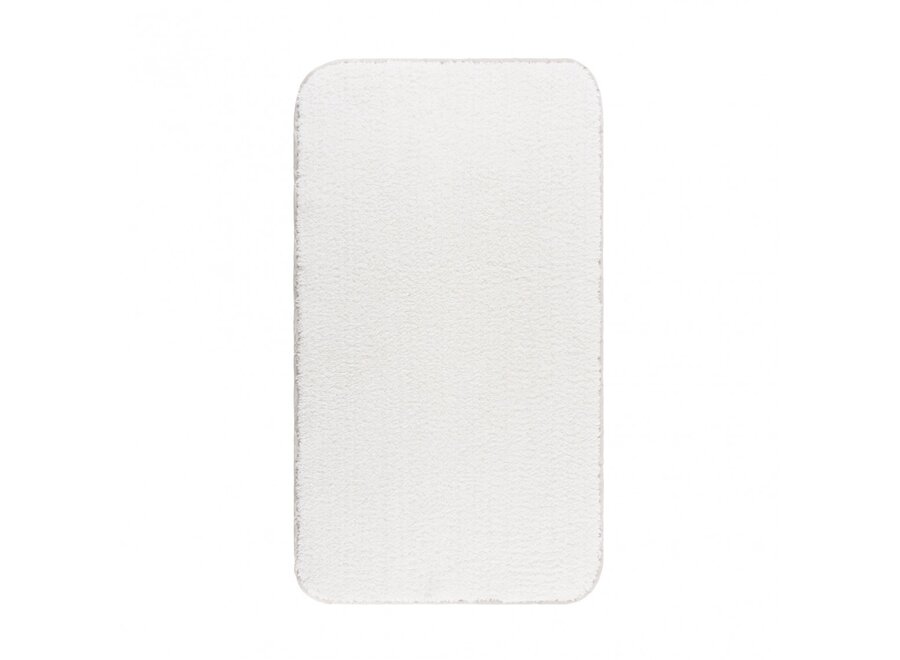 Tapis de bain 'Linen Snow' - White