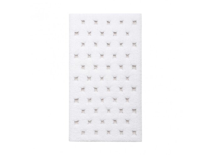 Tapis de bain 'Alice' - White/Linen