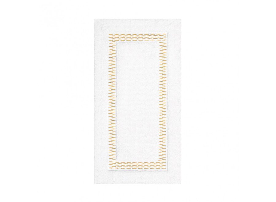 Badematte 'Alhambra' - White/Gold