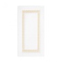Tapis de bain 'Alhambra' - White/Gold