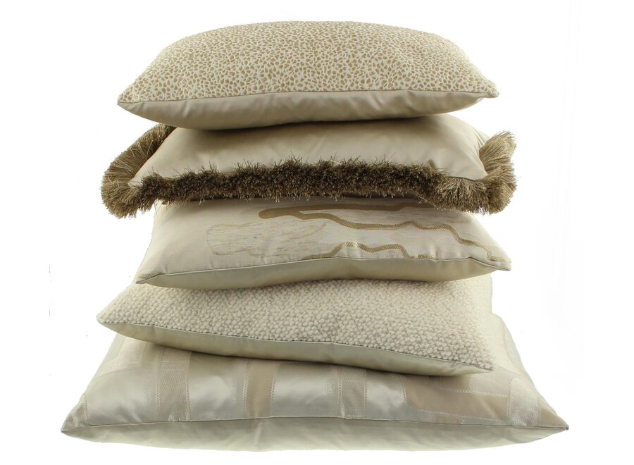 Decorative cushion Sabbila Off White