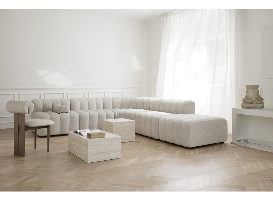 Coffee table 'Cubism' - S - Beige