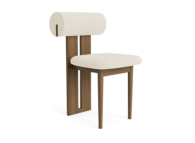 Dining chair Hippo Light smoked oak