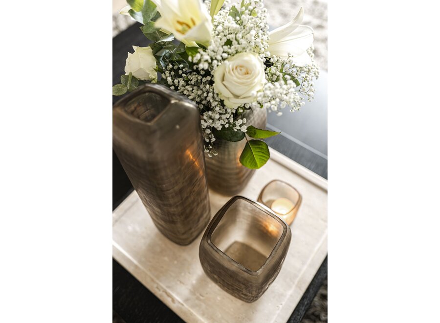 Vase 'Lynx' S - Smoke