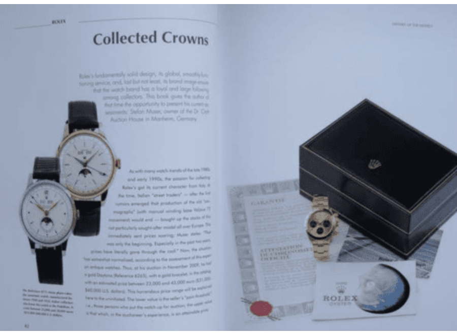 Coffee table book The Rolex Story Wilhelmina Designs