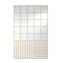 Mirror 'Grid' - Gold