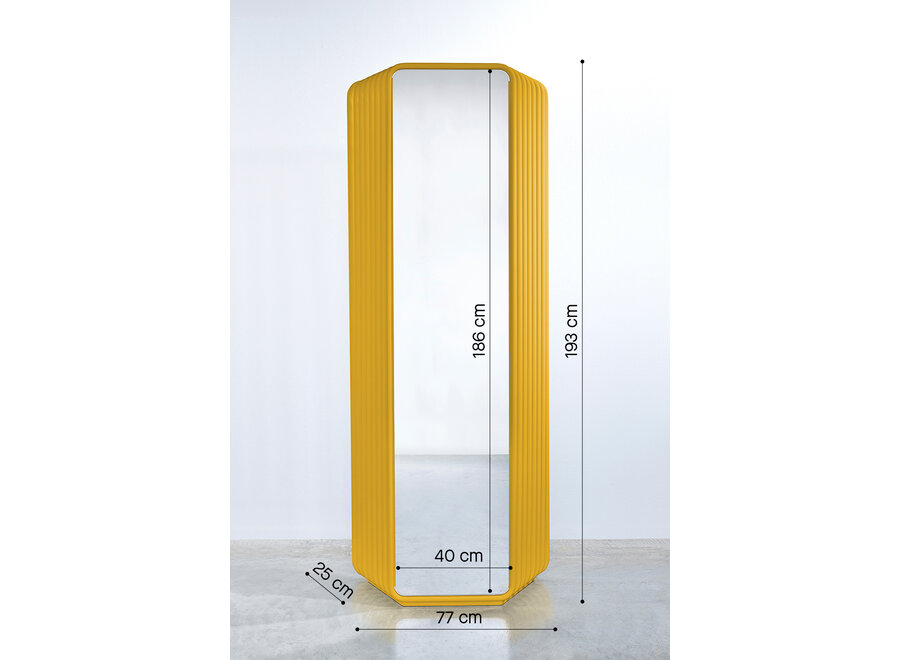 Mirror 'Echo' - Yellow