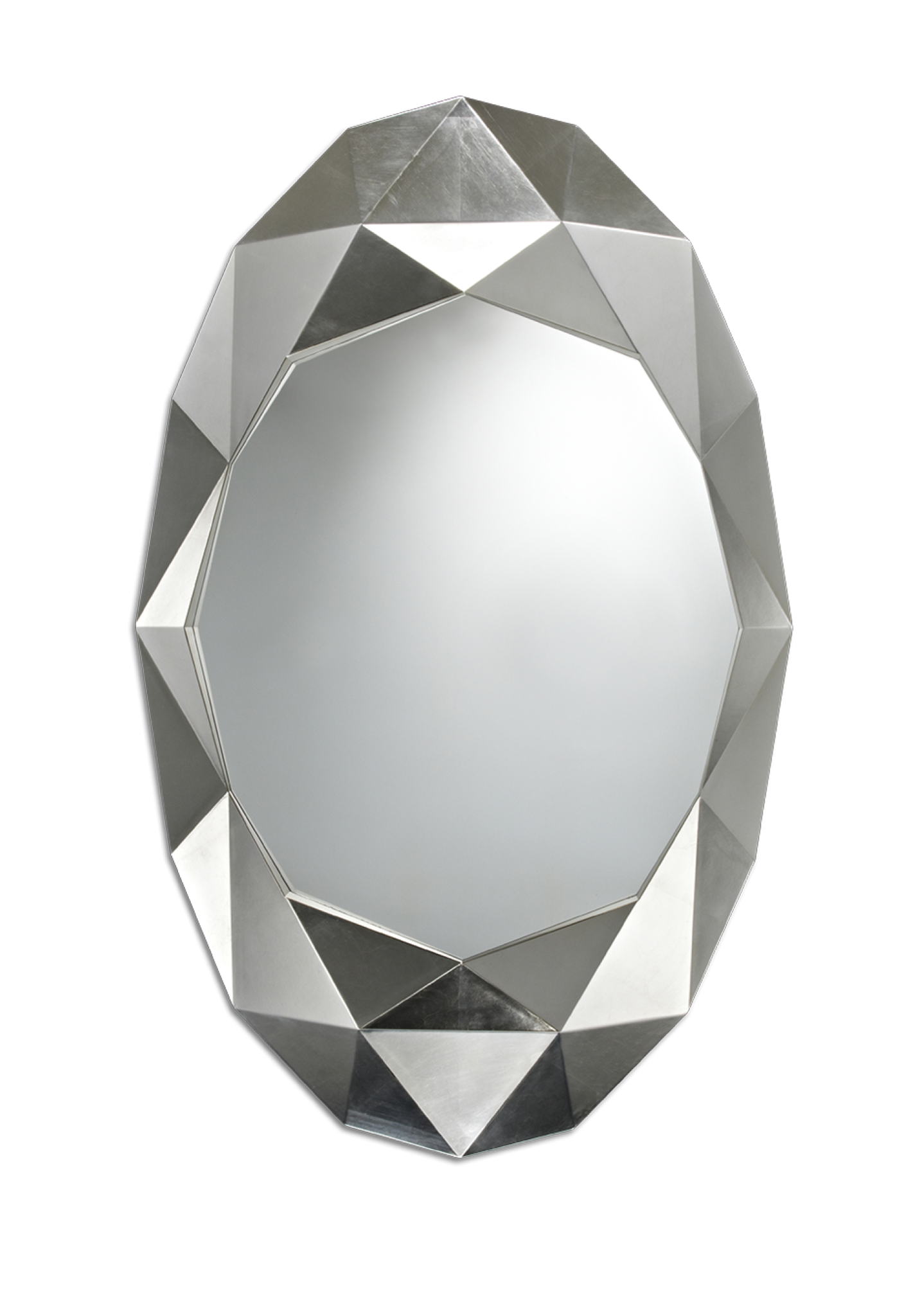 Designer Spiegel Diamanten verschachtelt Abmessungen 60 x 22 cm