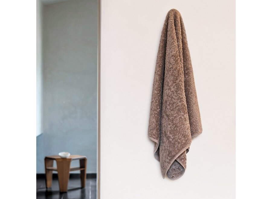 Towel 'Long Double Loop' - Stone
