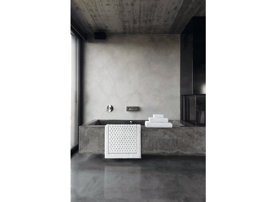 Towel 'Linen Waffle' - White