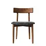 Dining room chair 'Tetra' - Dark Oil/Granite