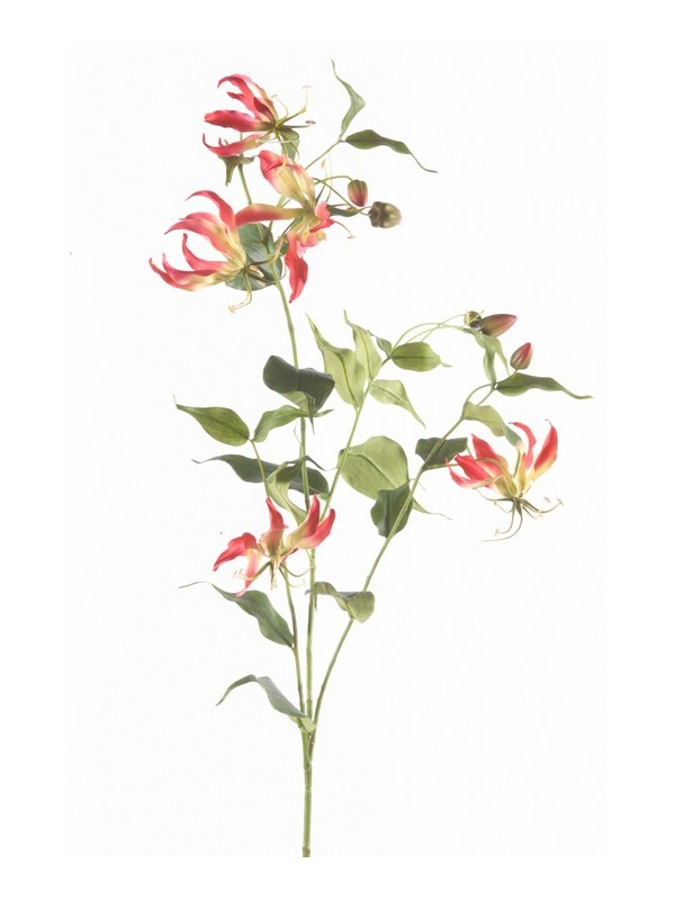 EMERALD Kunstbloemen Gloriosa set van 2 - Wilhelmina Designs