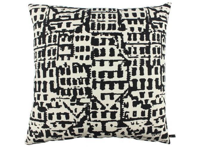 Cushion Silueta Black/White