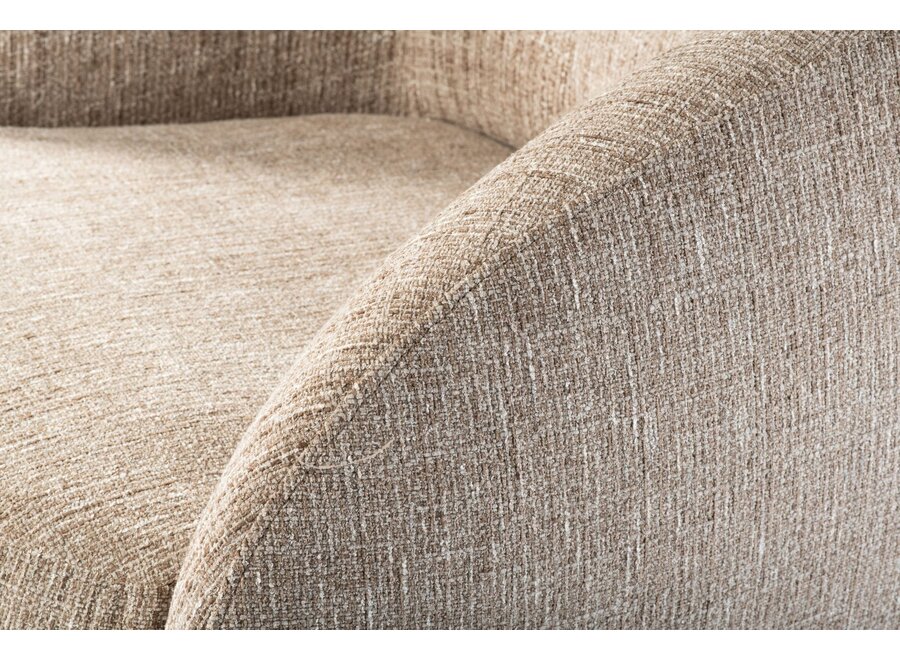 Swivel armchair 'Jackson' - Valeri Beige