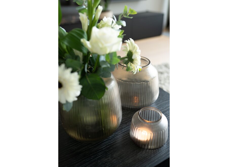 Teelicht 'Kashmir' - Smoke