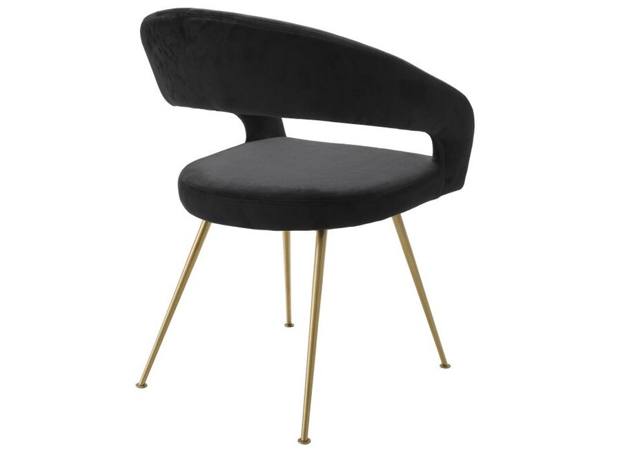 Dining Chair 'Bravo' - Savona black - OL