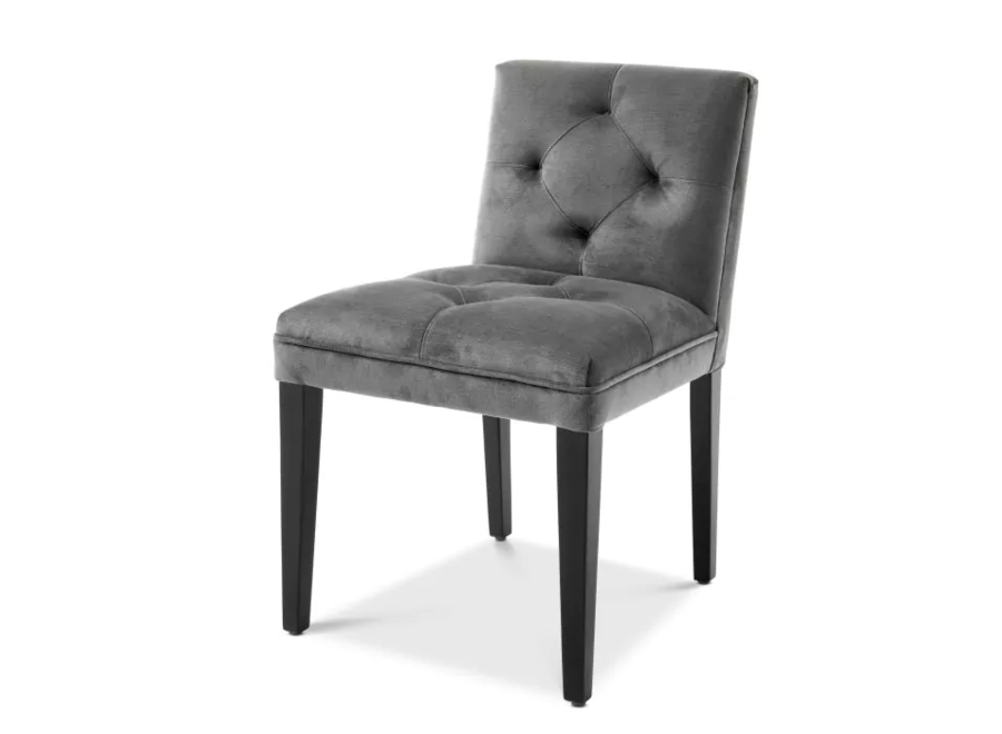 Dining Chair 'Cesare' - Granite grey  - OL