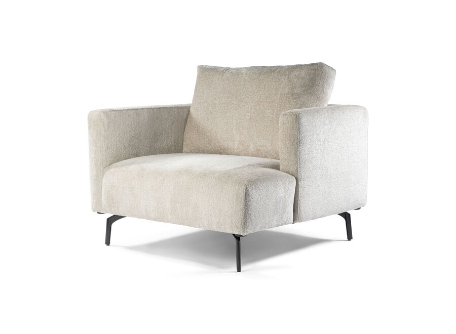 Loveseat 'Marlow' Left - Narvik Cream