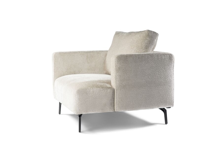 Loveseat 'Marlow' Left - Narvik Cream