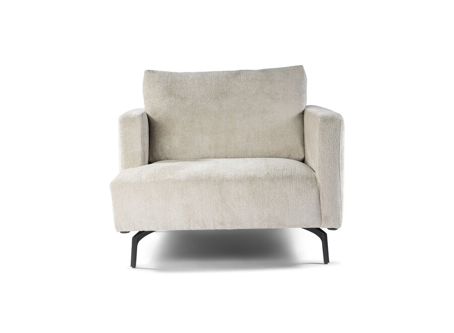 Loveseat 'Marlow' Right - Narvik Cream