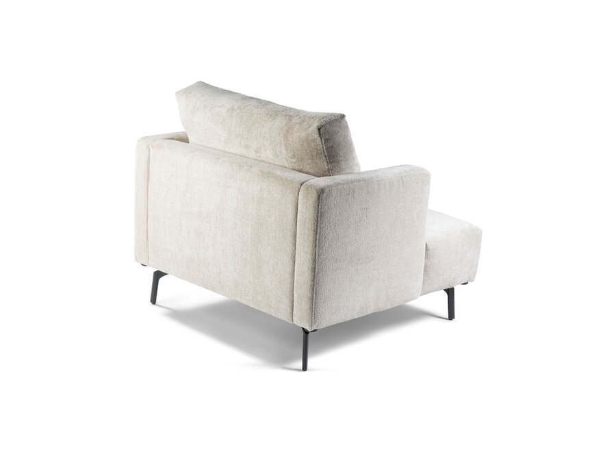 Loveseat 'Marlow' Right - Narvik Cream