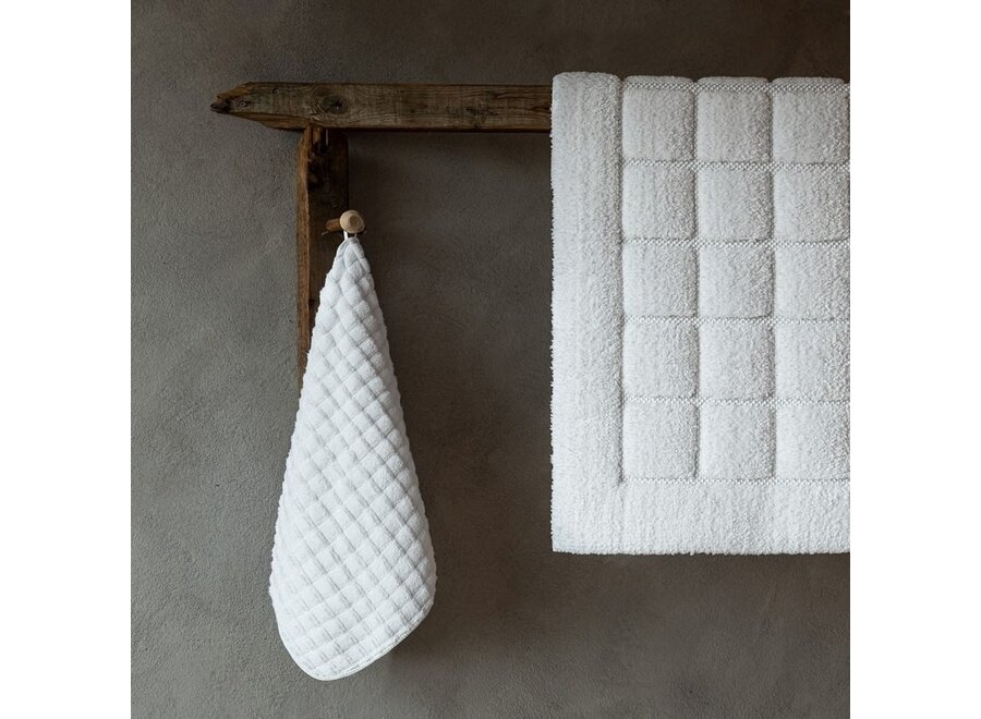 Bathmat 'Heaven' - White