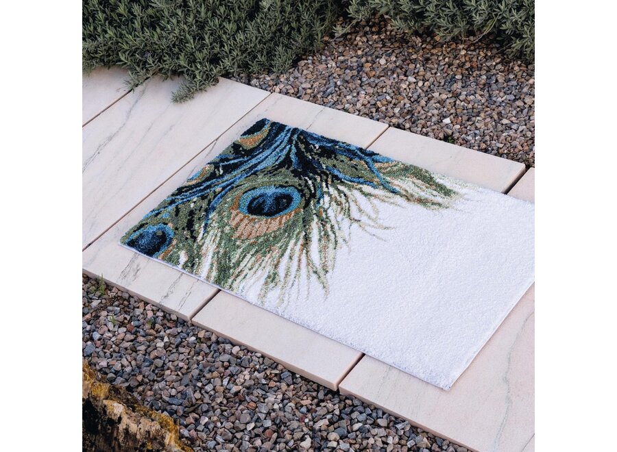 Tapis de bain 'Pavone'