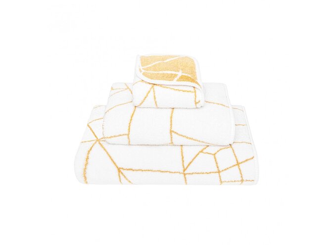 Serviette 'Amalia' - White/Gold