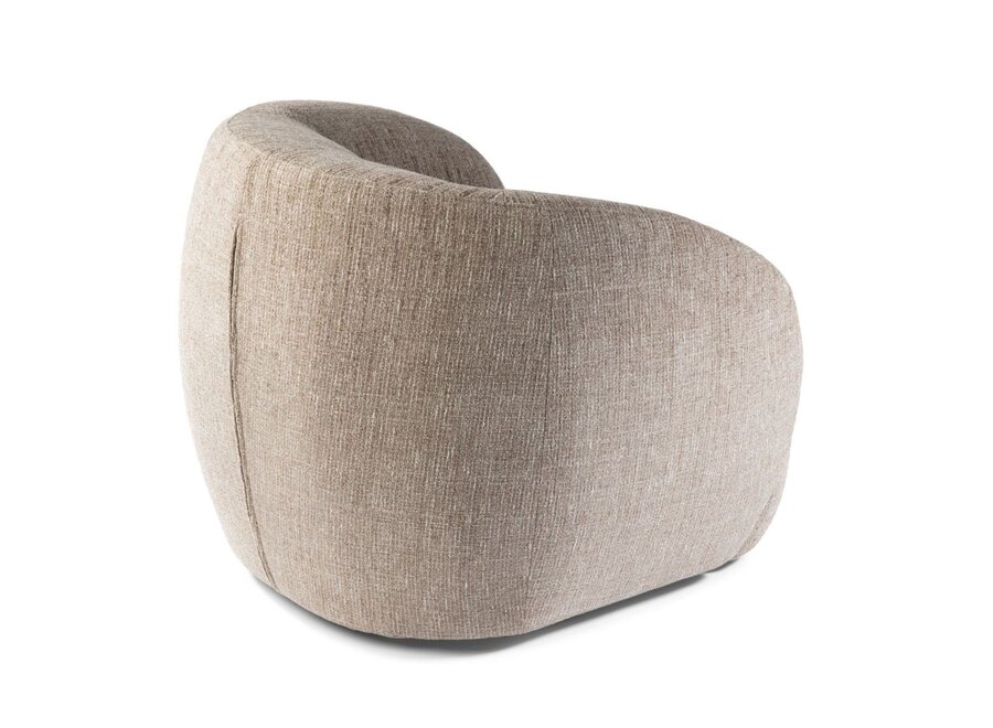 Swivel armchair 'Jackson' - Valeri Beige