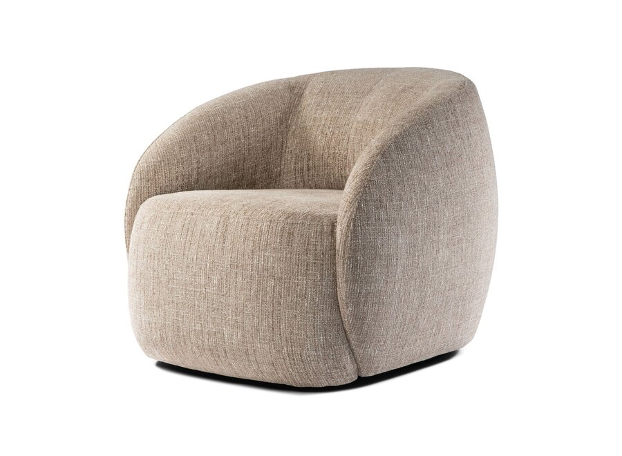 Swivel armchair Jackson - Valeri Beige