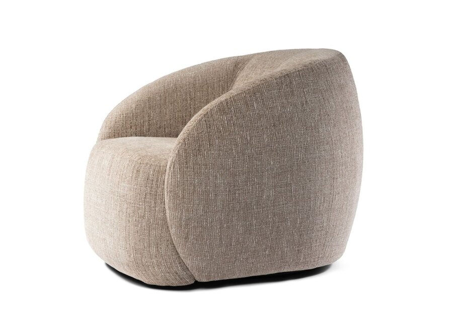 Swivel armchair 'Jackson' - Valeri Beige