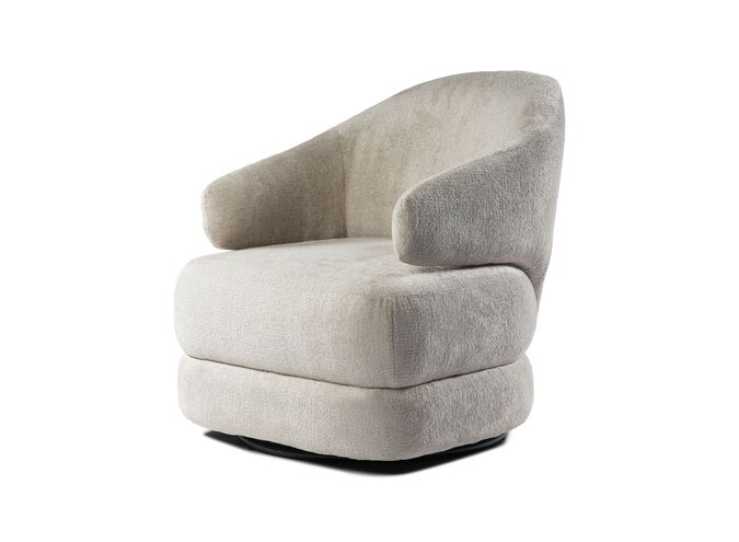 Chaise pivotante Hudson - Narvik Cream