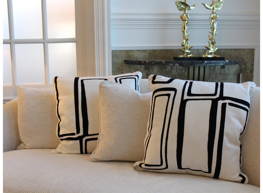 Cushion ‘Lyssa' - Off White - S