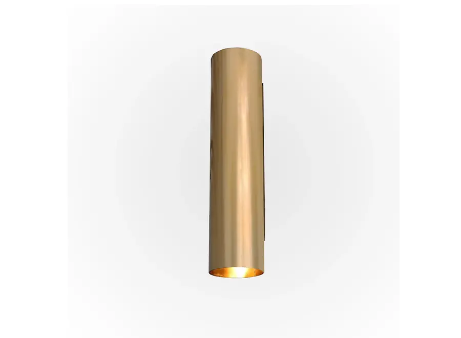 Wandlamp Tubes M - Brass