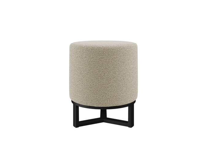 Pouf rond 'Flynn' - Oreo Sand