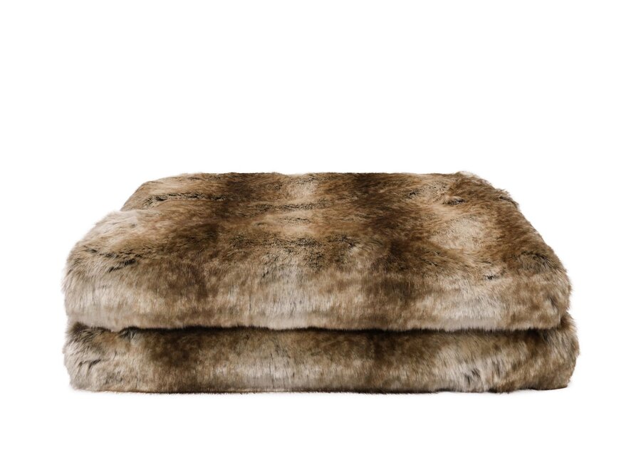 Fur plaid - Mink