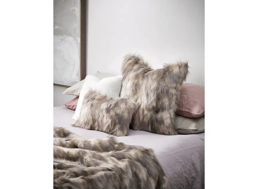 Fur cushion 'Mountain Hare'