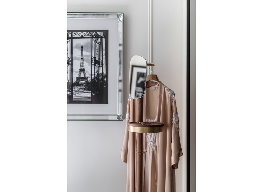 Dressboy 'Galan' Walnut - avec miroir