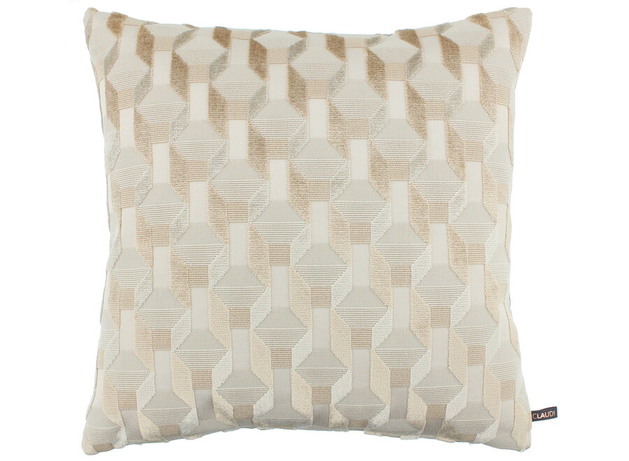 Coussin décoratif Cubic W|Exclusives Sand