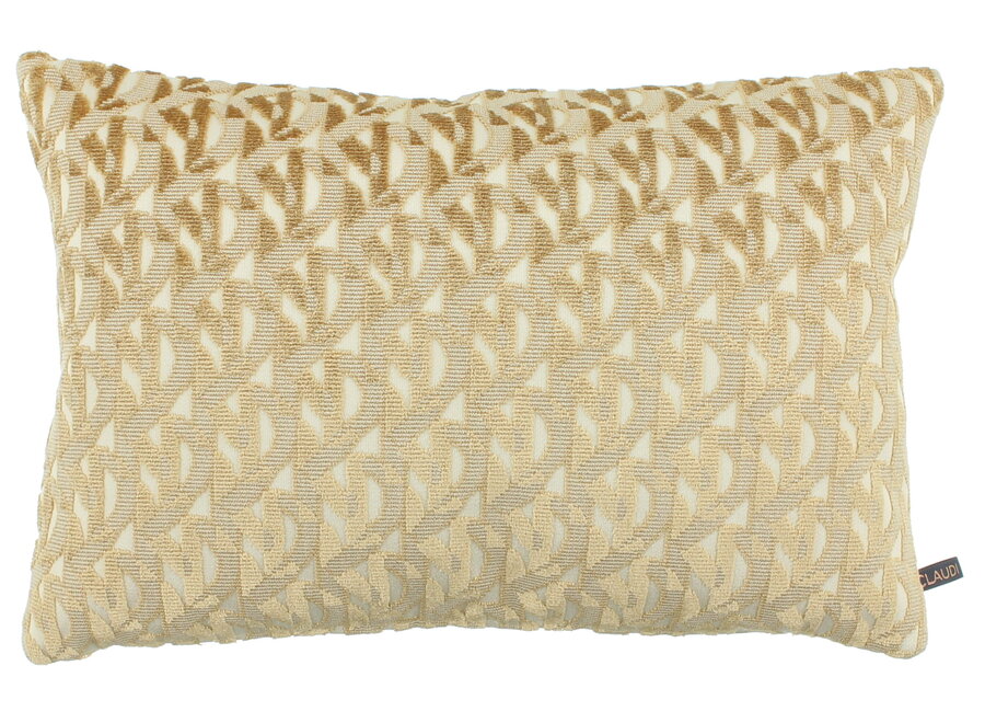 Decorative cushion Monogram W|Exclusives Gold
