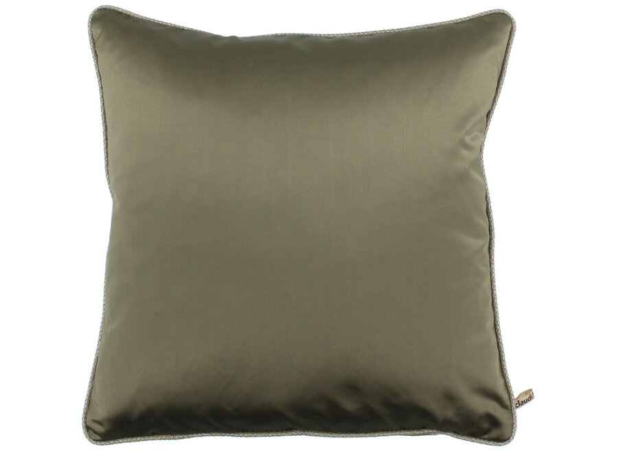 Coussin décoratif Dafne Brown 43 + Piping Arletta Sand