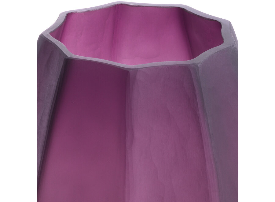 Vase 'Tiara' - S - Purple