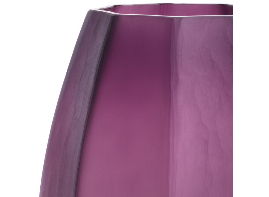 Vase 'Tiara' - L - Purple