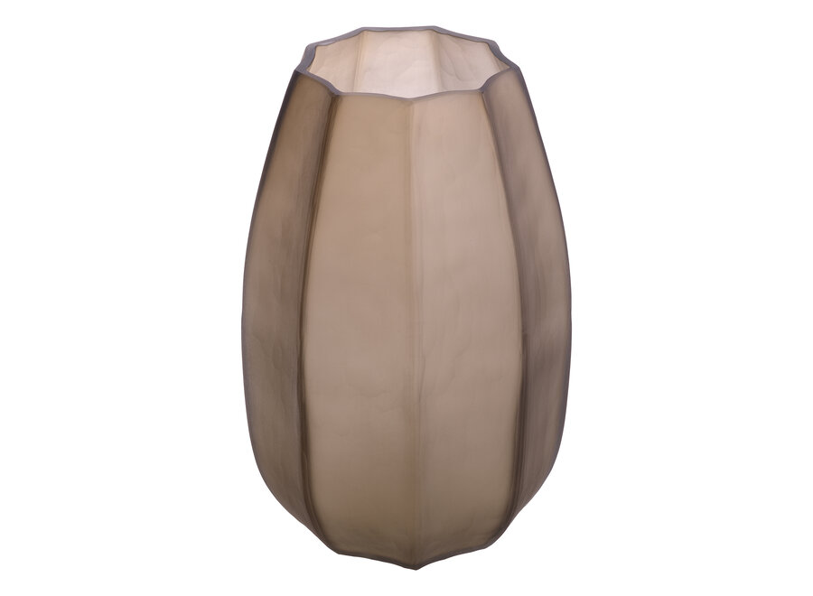 Vase 'Tiara' - S - Brown