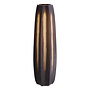 Vase 'Tiara' - L - Dark brown