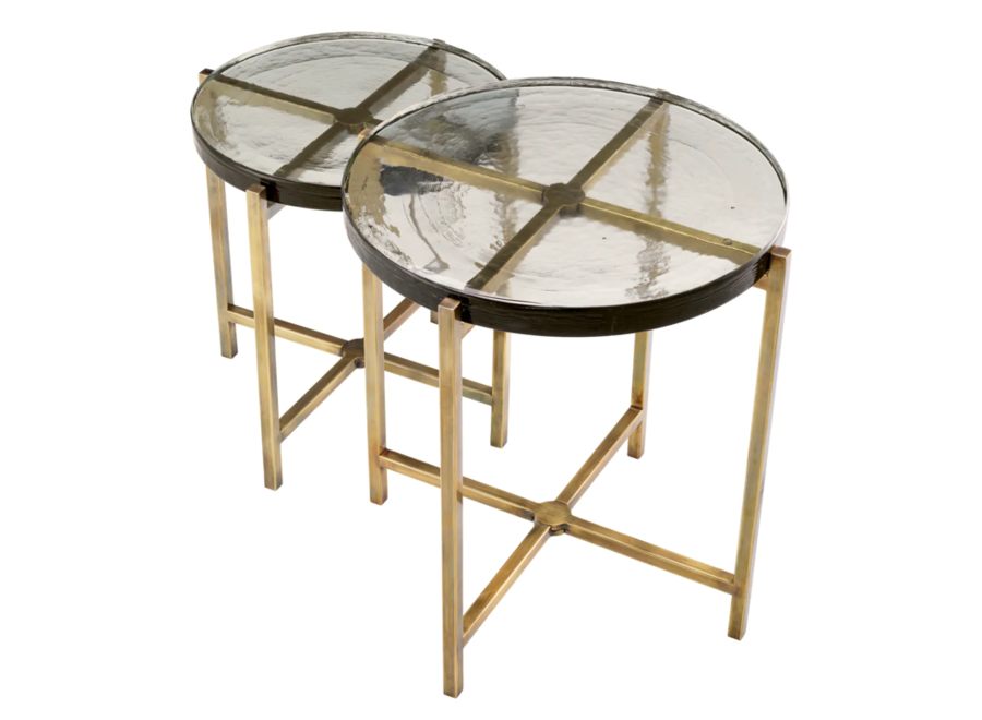 Side table 'Haymann' set of 2