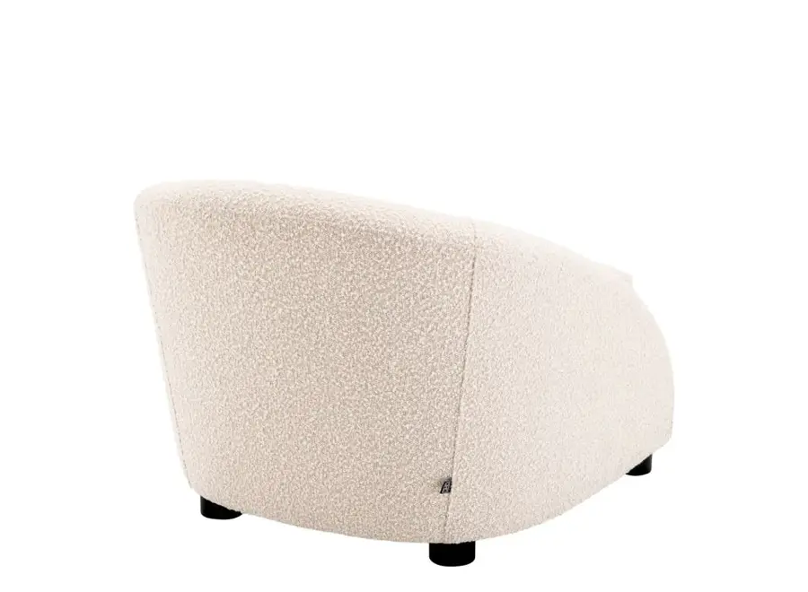 Armchair 'Cruz' - Bouclé cream