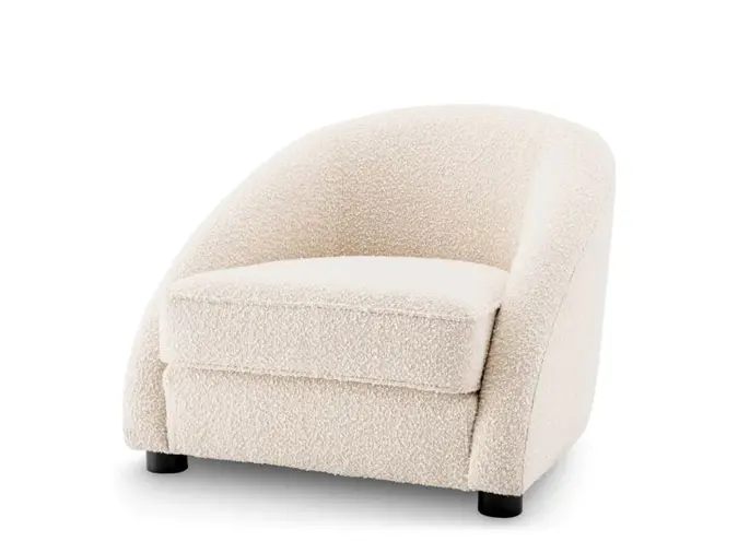 Fauteuil Cruz - Bouclé cream